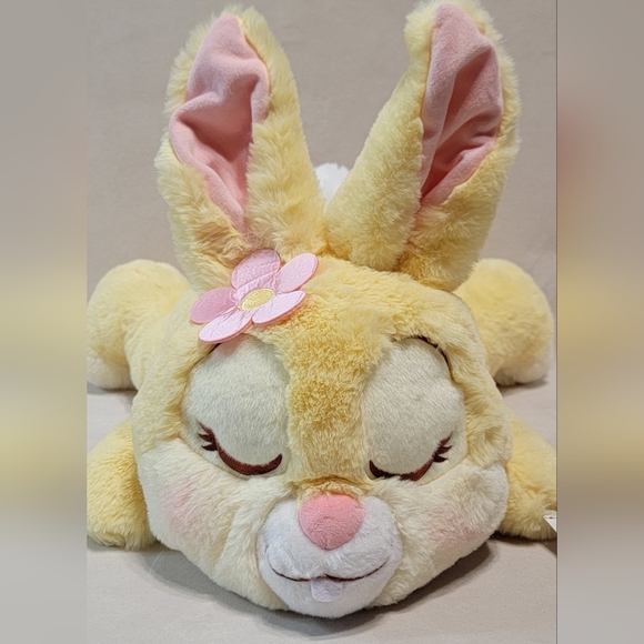 Disney Bambie Miss Bunny Cuddleez Sleeping Plushie Stuffed Animal RARE - Picture 2 of 10